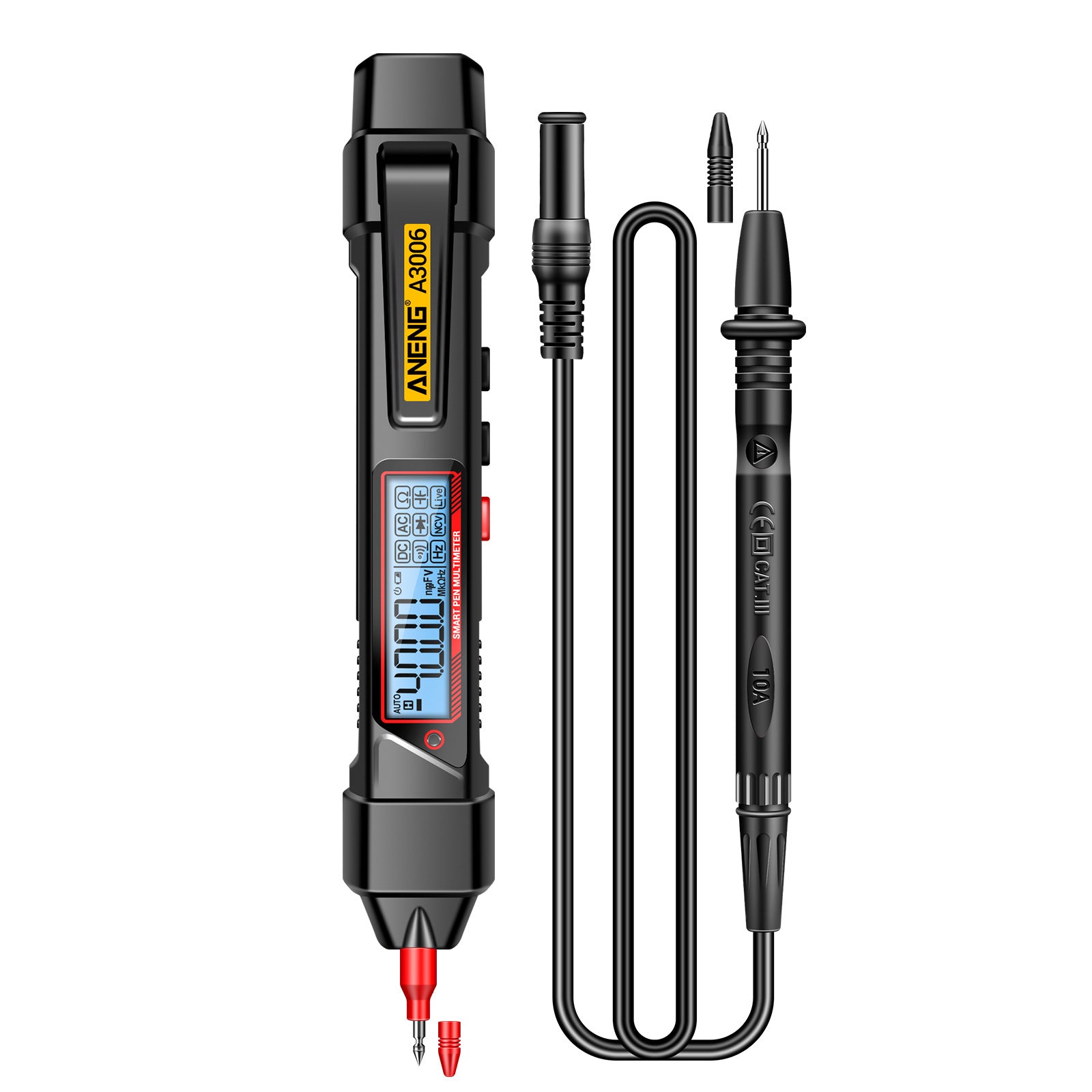 ANENG A3006 4000 Counts Digital Multimeter AC / DC Voltage Tester Electrician Tool, High-end Version ANENG A3006 4000 Counts Digital Multimeter AC / DC Voltage Tester Electrician Tool, High-end Version